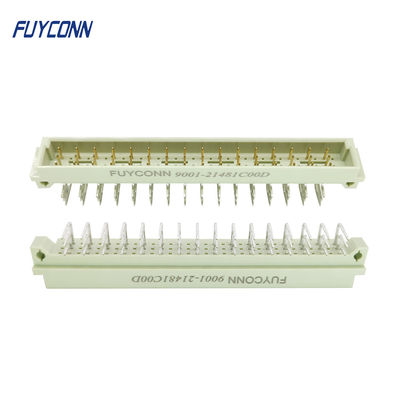 Echada 48 Pin Euro Connector del varón 5.08m m del PWB del conector del estruendo 41612