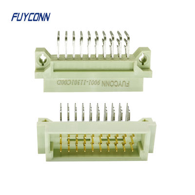 3 conector europeo masculino YA MONTADO del PWB 3*10pin 20pin 30pin del conector euro de las filas