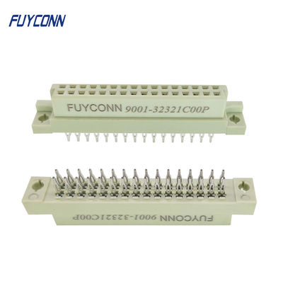 Conector femenino de Eurocard del zócalo del Pin 41612 de la prensa del conector 2*16pin 32pin de Solderless DIN41612