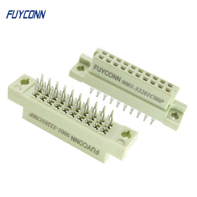 Conector de tarjeta euro 5 10 15 conector del europeo DIN41612 del Pin 2*10P 20pin 2rows de la prensa