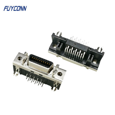 Conector servo YA MONTADO del conector hembra 20pin de SCSI, mini conector de la cinta MDR de D
