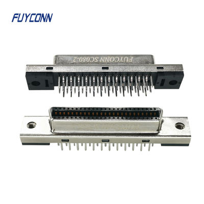 Conector vertical femenino del PWB de SCSI, conector de 14P 26P 50P SCSI