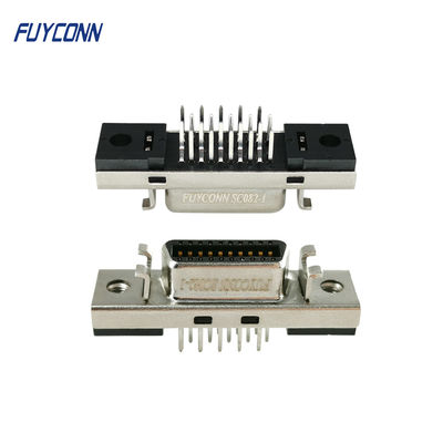 conector de 20pin SCSI conector servo femenino del soporte recto del PWB de 180 grados