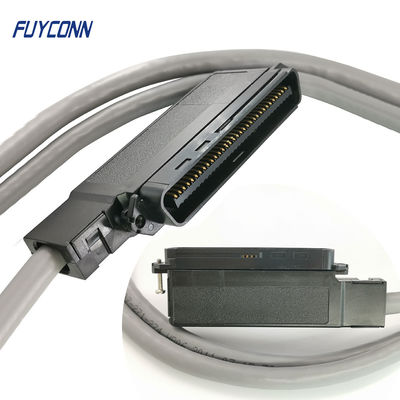 Pin 64 32 pares de IDC de la asamblea de cable con el conector de IDC mercado de 90 grados montado