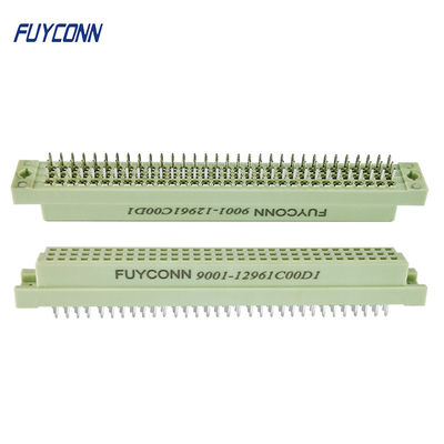 Conector recto de las filas 96P Pin Receptacle Easy Type DIN41612 del conector 3 de Eurocard