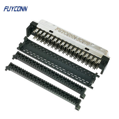 Pin 68 IDC del conector 1.27m m del cable MDR SCSI que prensa el mini conector de cinta de D