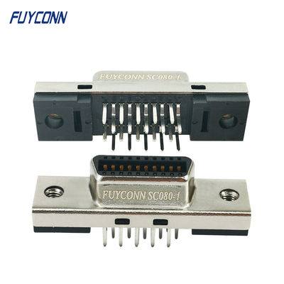 Conector femenino recto del PWB SCSI 20pin del conector servo femenino 1.27m m