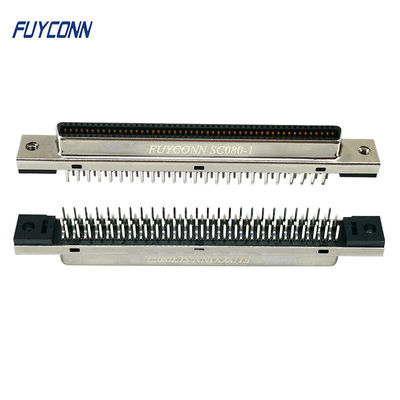 conector vertical femenino del PWB MDR del conector de 100P SCSI