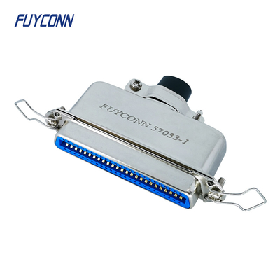 57-60500 conector del conector DDK 50 Pin Female Solder Cup Centronic con la capilla del metal