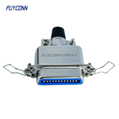 57-60240 conector de la taza DDK de la soldadura de Pin Top Cable Entry Female del conector 24 con la capilla del metal