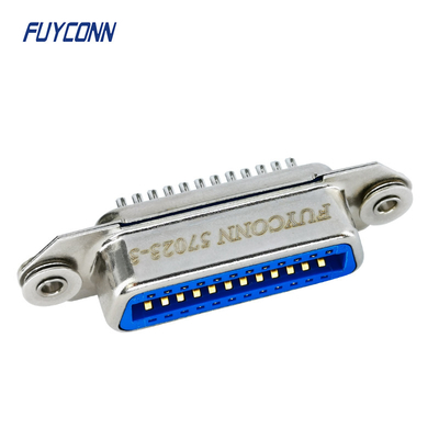 Taza femenina Centronics 24 Pin Connector For Cable de la soldadura