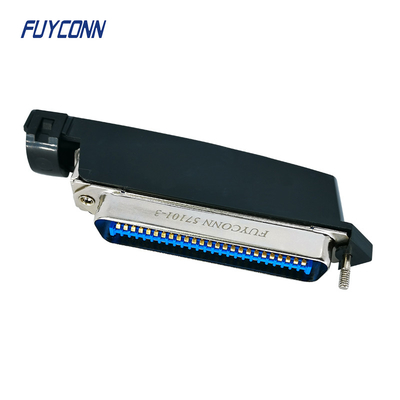 Hood Solder Cup Centronics plástico 50 Pin Connector With L cubierta de la forma