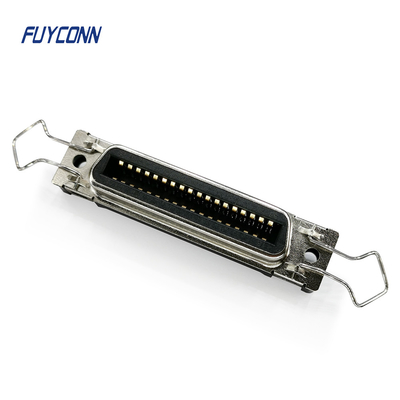 Conector hembra de DDK 36pin soporte del PWB de 180 grados recto para la impresora