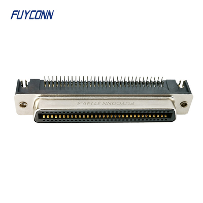 Conector hembra del PWB del campeón de Pin Centronics DDK del perfil bajo 64