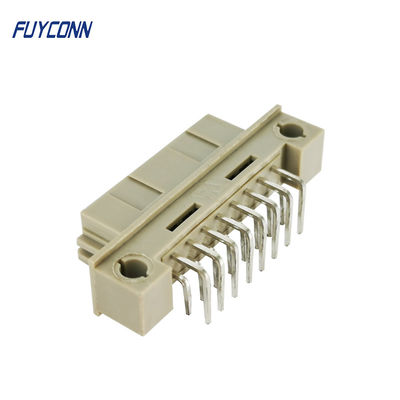 Enchufe masculino Eurocard 16Pin 2 filas DIN 41612 conector 90 grados R/A PCB