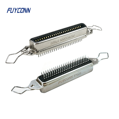 conectores centronics rectos del PWB de 50 36 24 14 Pin Female Connector