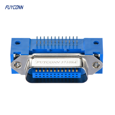 57 conector centronics masculino de ángulo recto del PWB del conector 50P 36P 24P 14P del NC