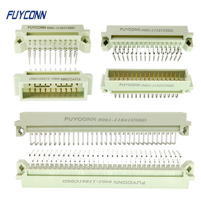 varón del conector de 3rows DIN41612 90 conector YA MONTADO del euro 41612 del PWB del grado