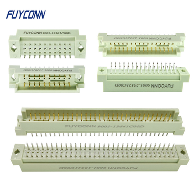 Conector europeo vertical del PWB del PWB del estruendo 41612 del varón recto 3rows del conector