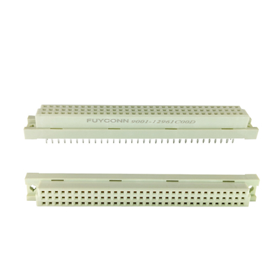 Filas del conector 3x32Pin 64P 96P 3 del estruendo 41612 del Pin de la prensa de Eurocard femeninas