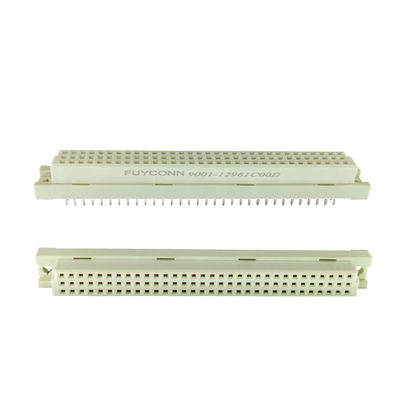 Filas del conector 3x32Pin 64P 96P 3 del estruendo 41612 del Pin de la prensa de Eurocard femeninas