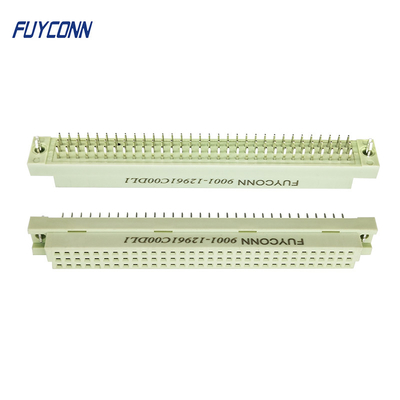PWB Eurocard Grey Color de Pin Straight del conector DIN41612 96 de la hembra 396